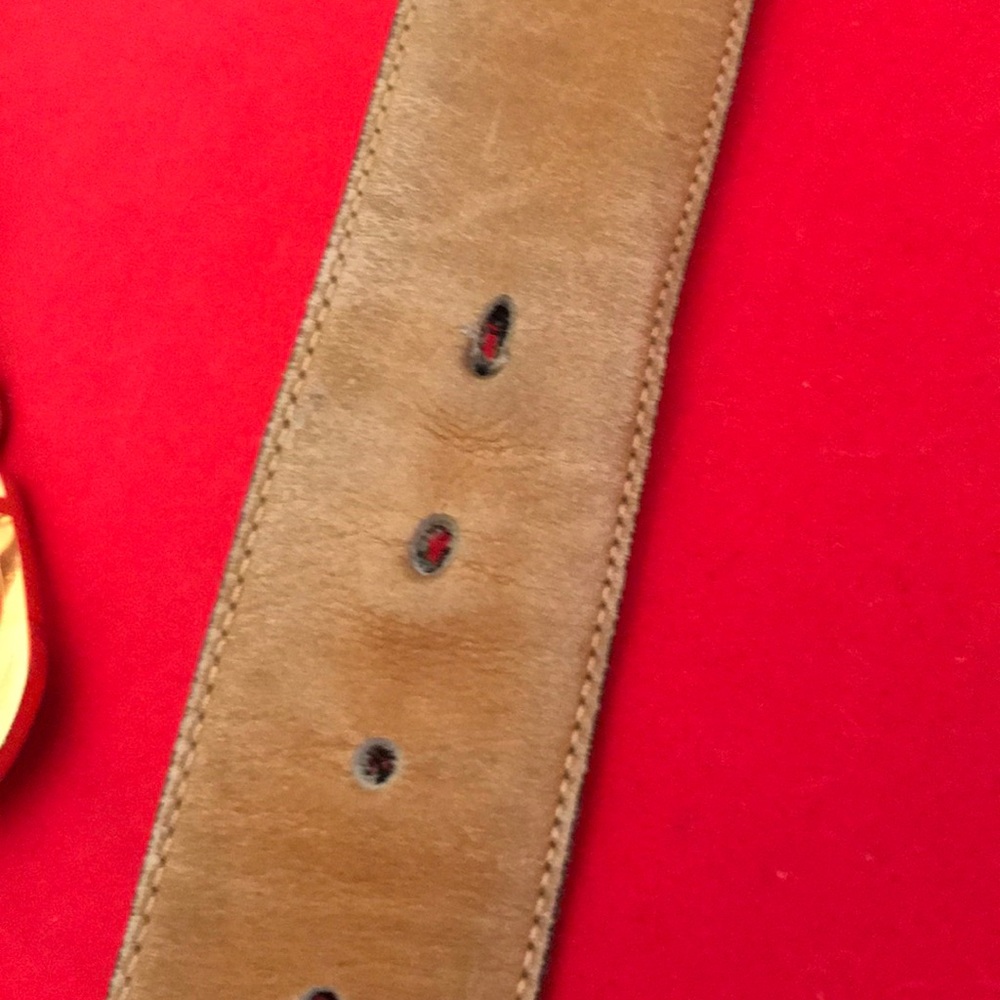 Gucci black vintage leather belt - Picture 4 of 6